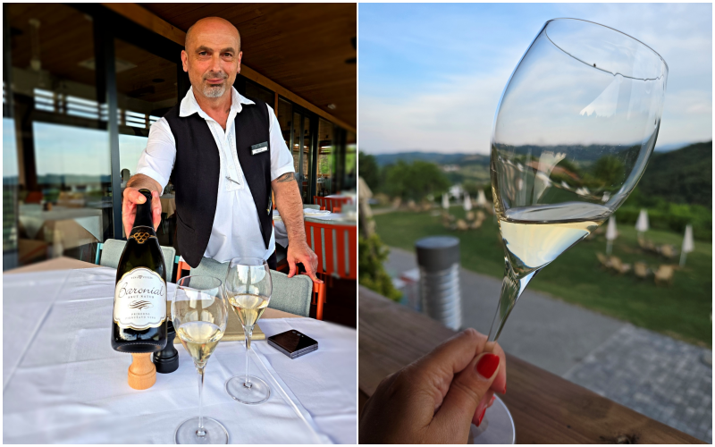 collage sommelier proefglas
