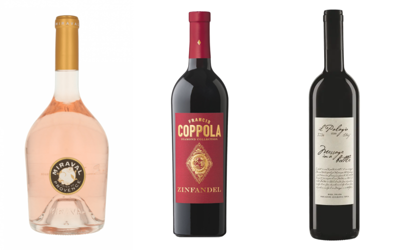 collage wine from the stars